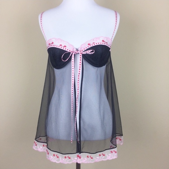 Victoria's Secret Other - Victoria’s Secret Sheer Open Front Babydoll
